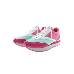 US POLO ASSN. Pink Polyester Damen-Sneaker