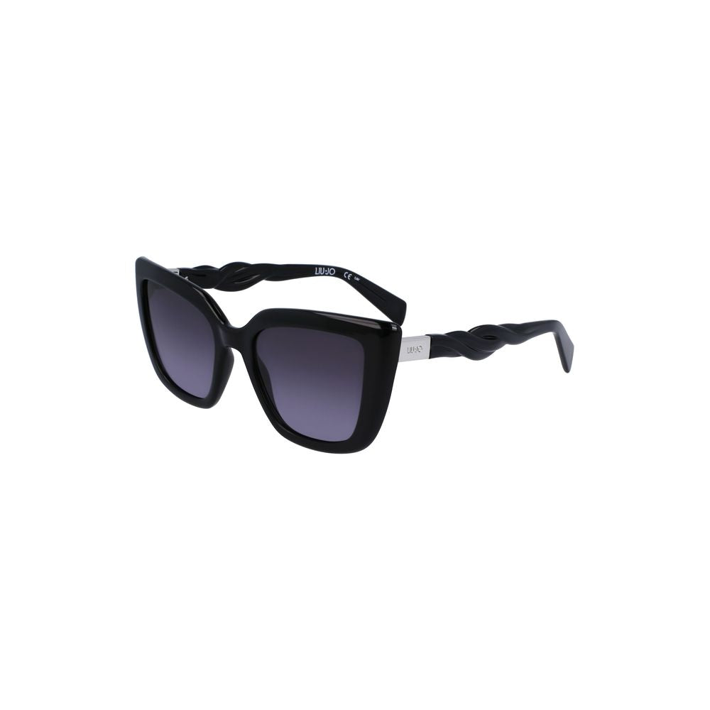 Lunettes de soleil Liu Jo Black Bio Injected pour femmes