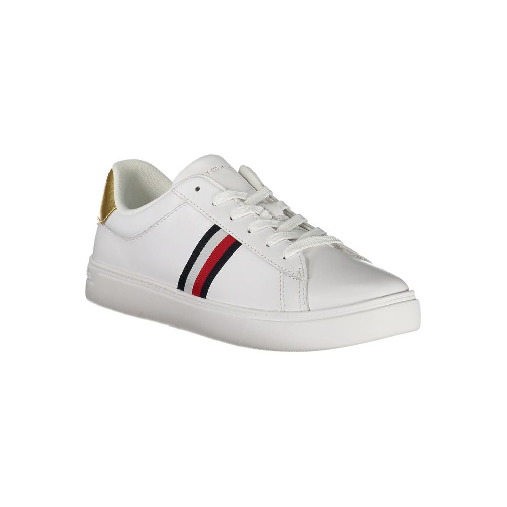 Baskets Tommy Hilfiger en cuir blanc pour femme