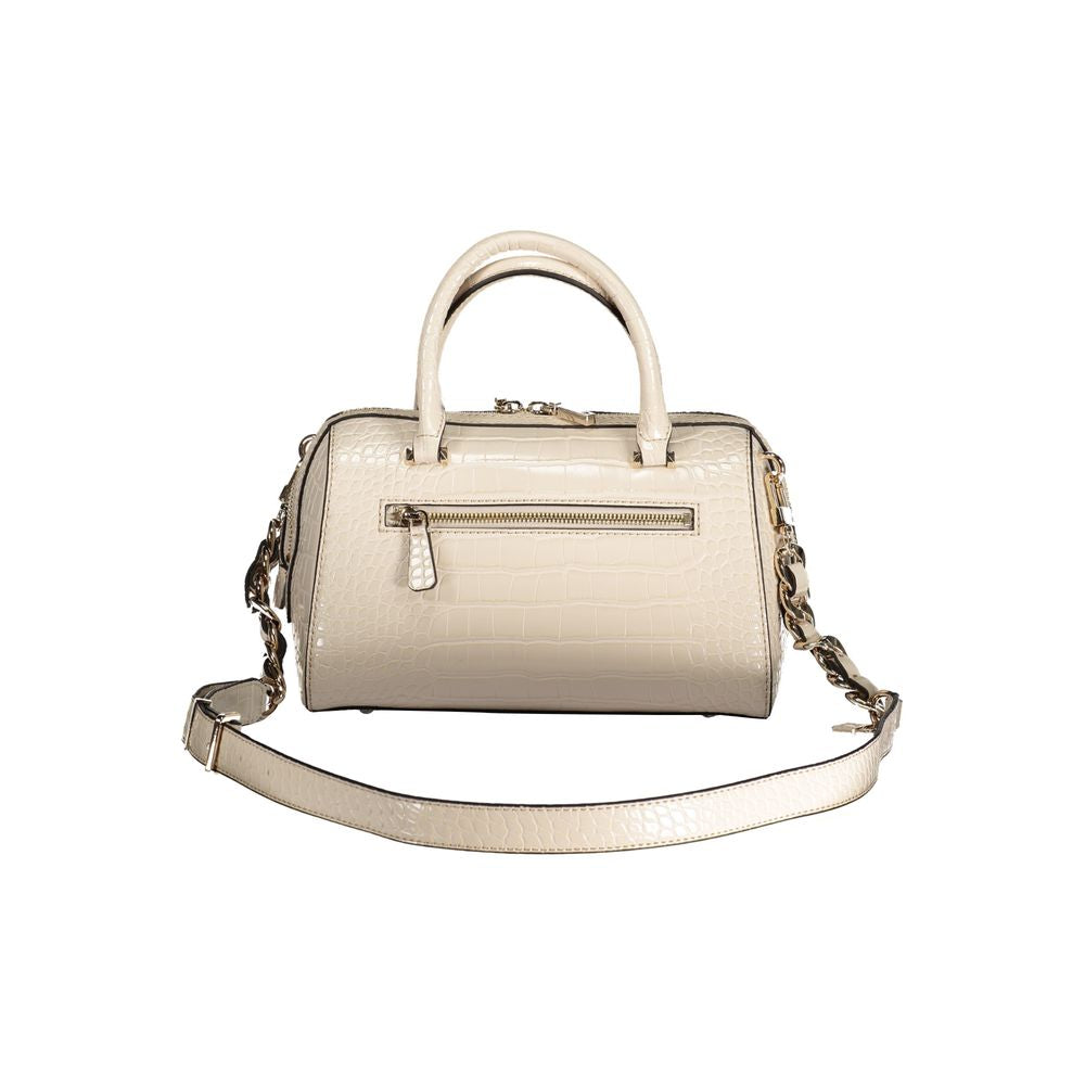 Sac à main Guess Jeans beige en polyéthylène
