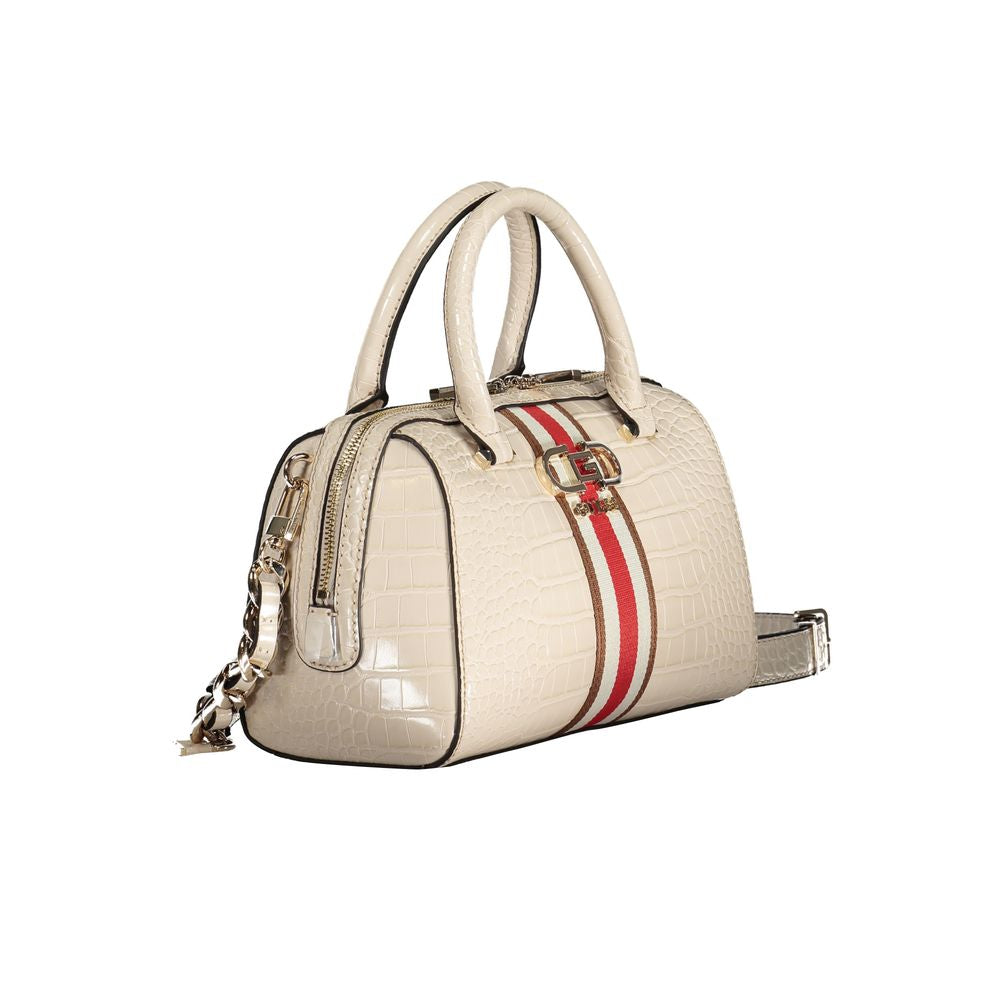 Sac à main Guess Jeans beige en polyéthylène