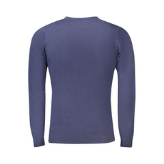 Cavalli Class Herrenpullover aus blauer Viskose