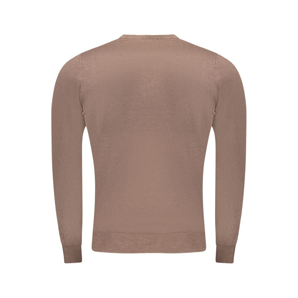 Cavalli Class Herrenpullover aus brauner Viskose