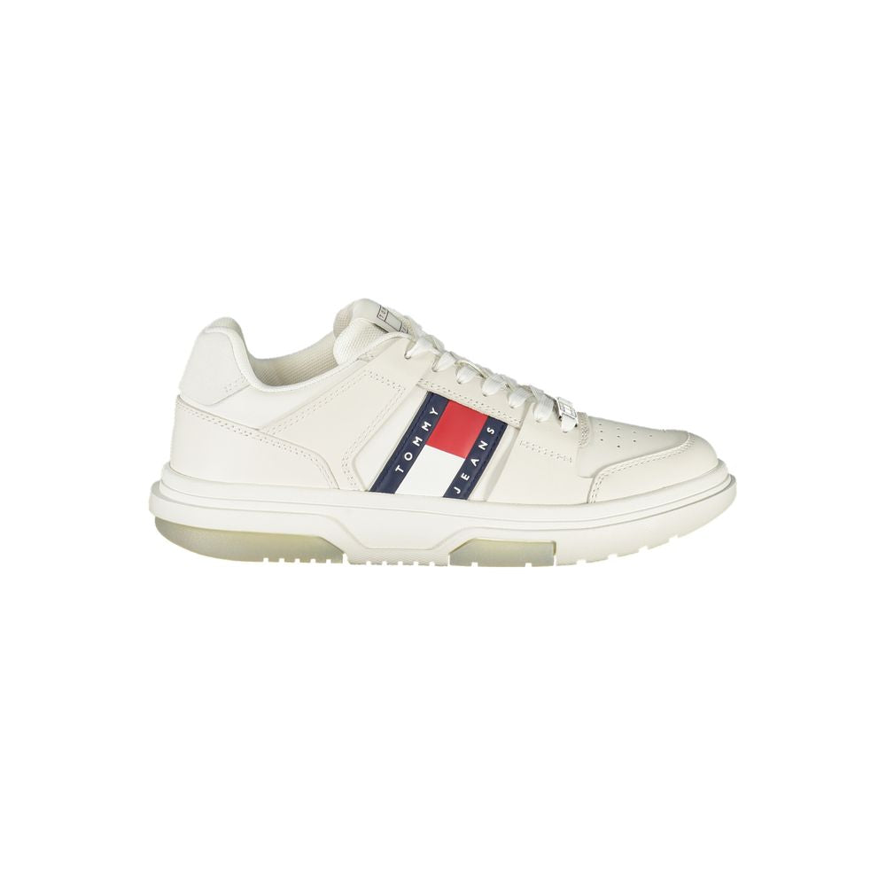 Baskets Tommy Hilfiger en cuir blanc pour femme
