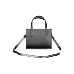 Mario Valentino Schwarze Polyethylen-Damenhandtasche