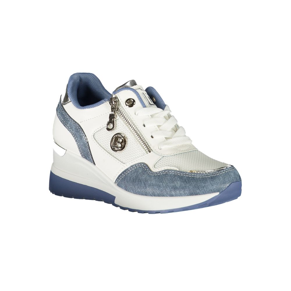 Sneaker sintetica blu da donna Laura Biagiotti