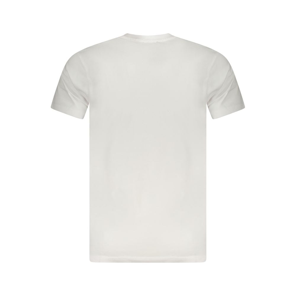 Cavalli Class Weißes Baumwoll-T-Shirt für Herren