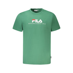 T-shirt Fila vert en coton