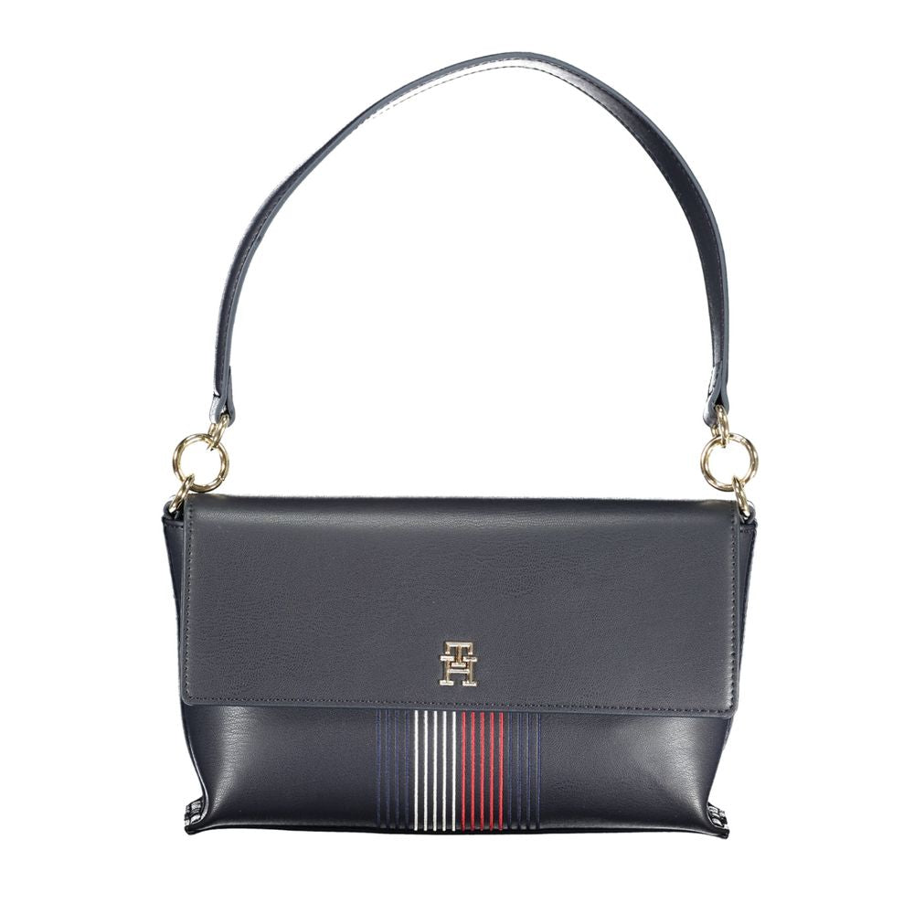 Tommy Hilfiger Handtasche aus blauem Polyethylen