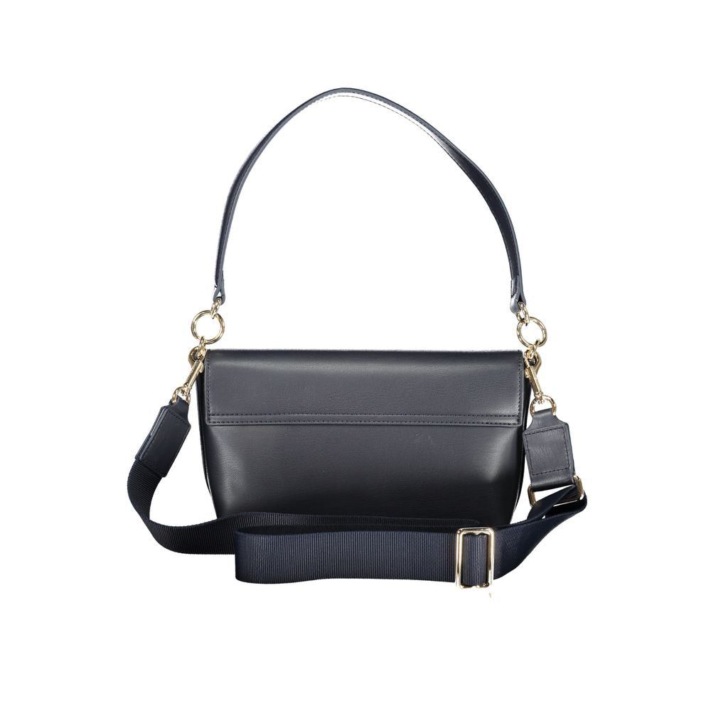 Tommy Hilfiger Handtasche aus blauem Polyethylen