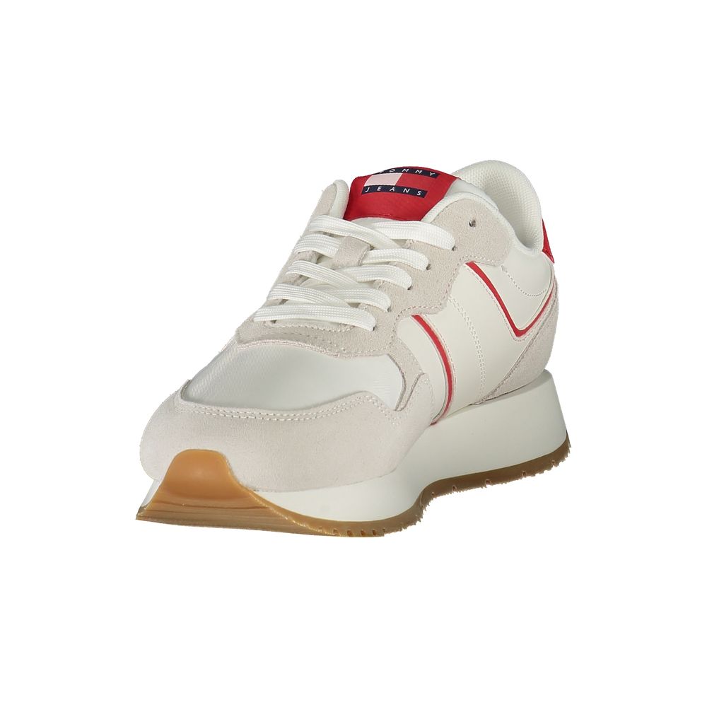 Sneaker in pelle rossa Tommy Hilfiger Donna