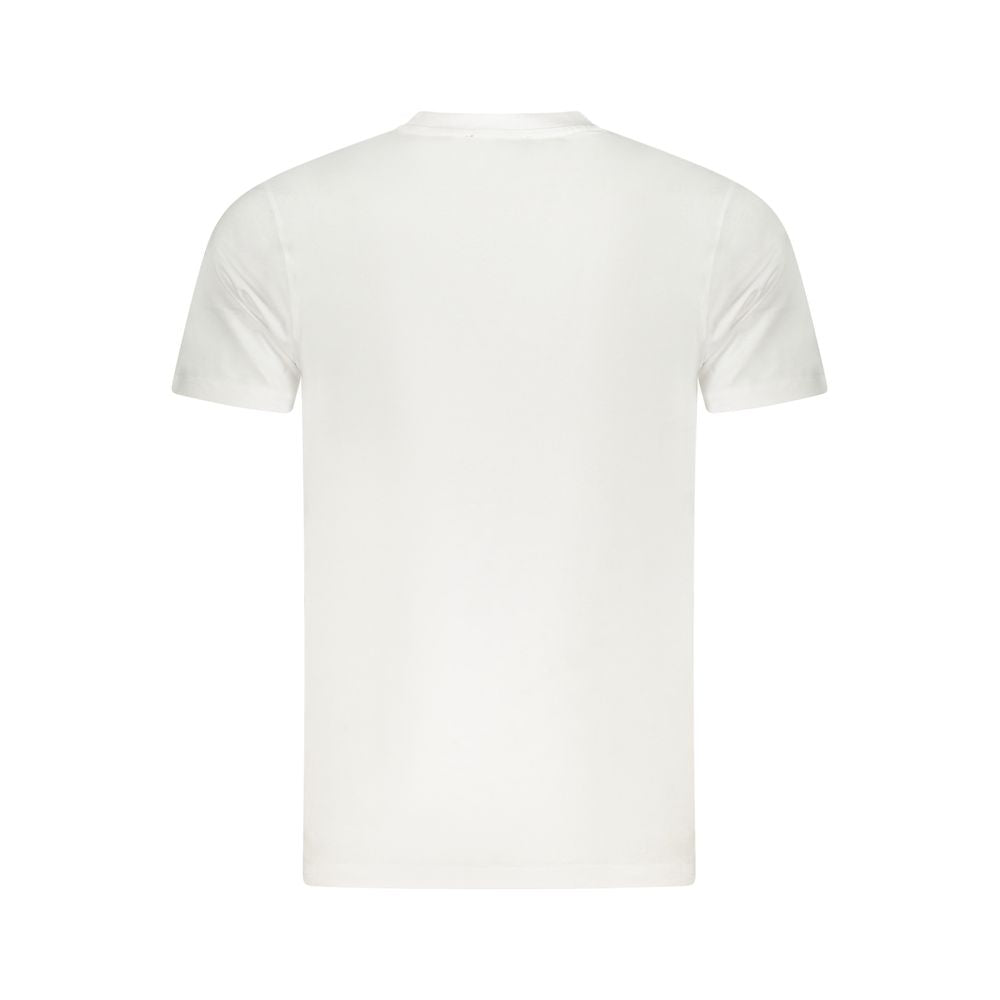 Cavalli Class Weißes Baumwoll-T-Shirt für Herren