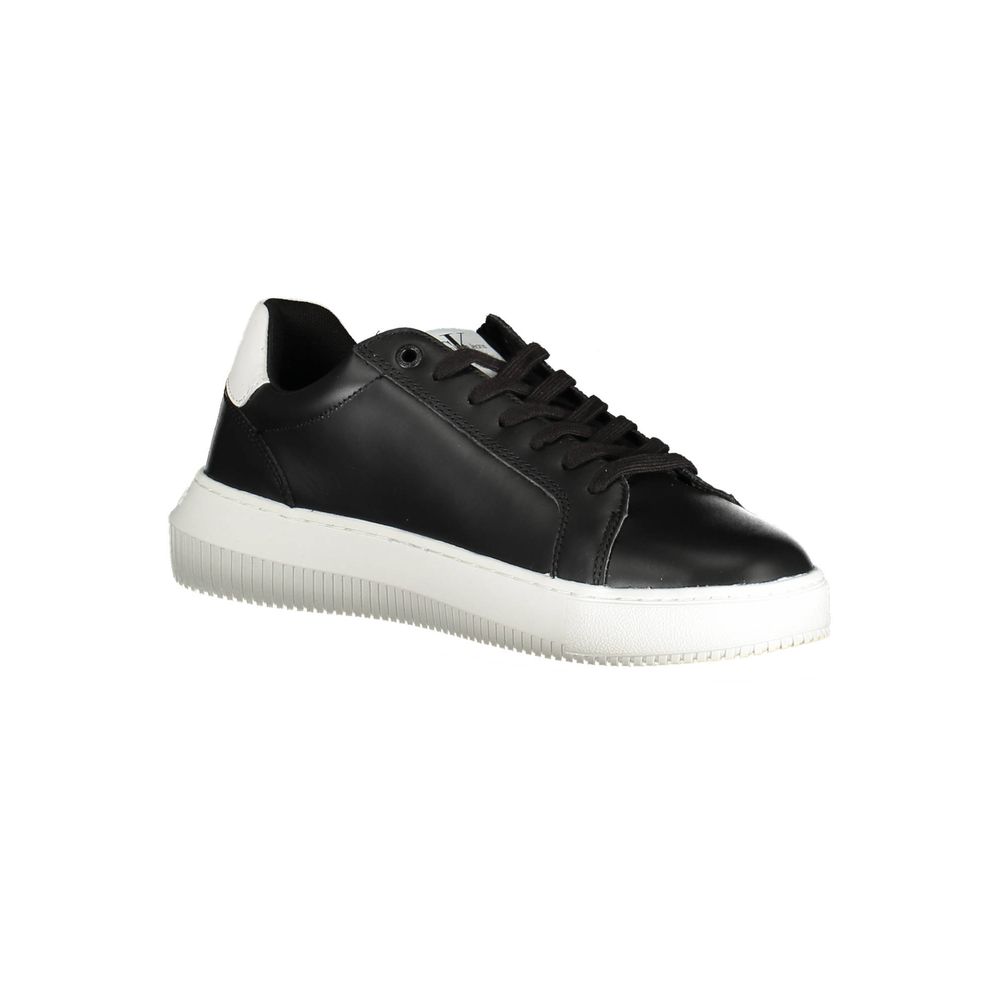Baskets de sport Calvin Klein noires élégantes à lacets