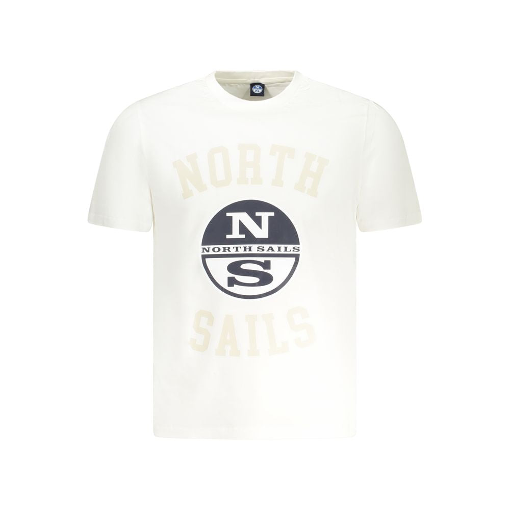 Weißes Baumwoll-T-Shirt von North Sails für Herren