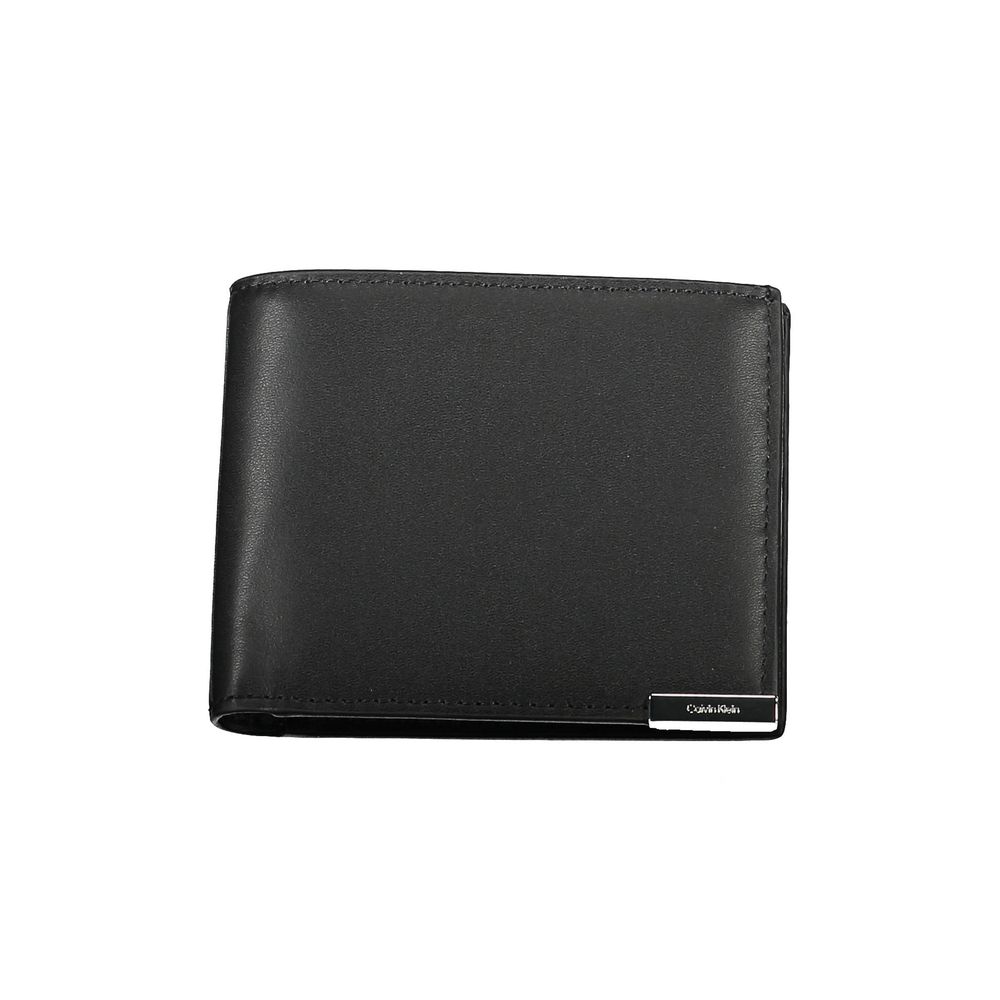 Portefeuille homme Calvin Klein noir en polyéthylène