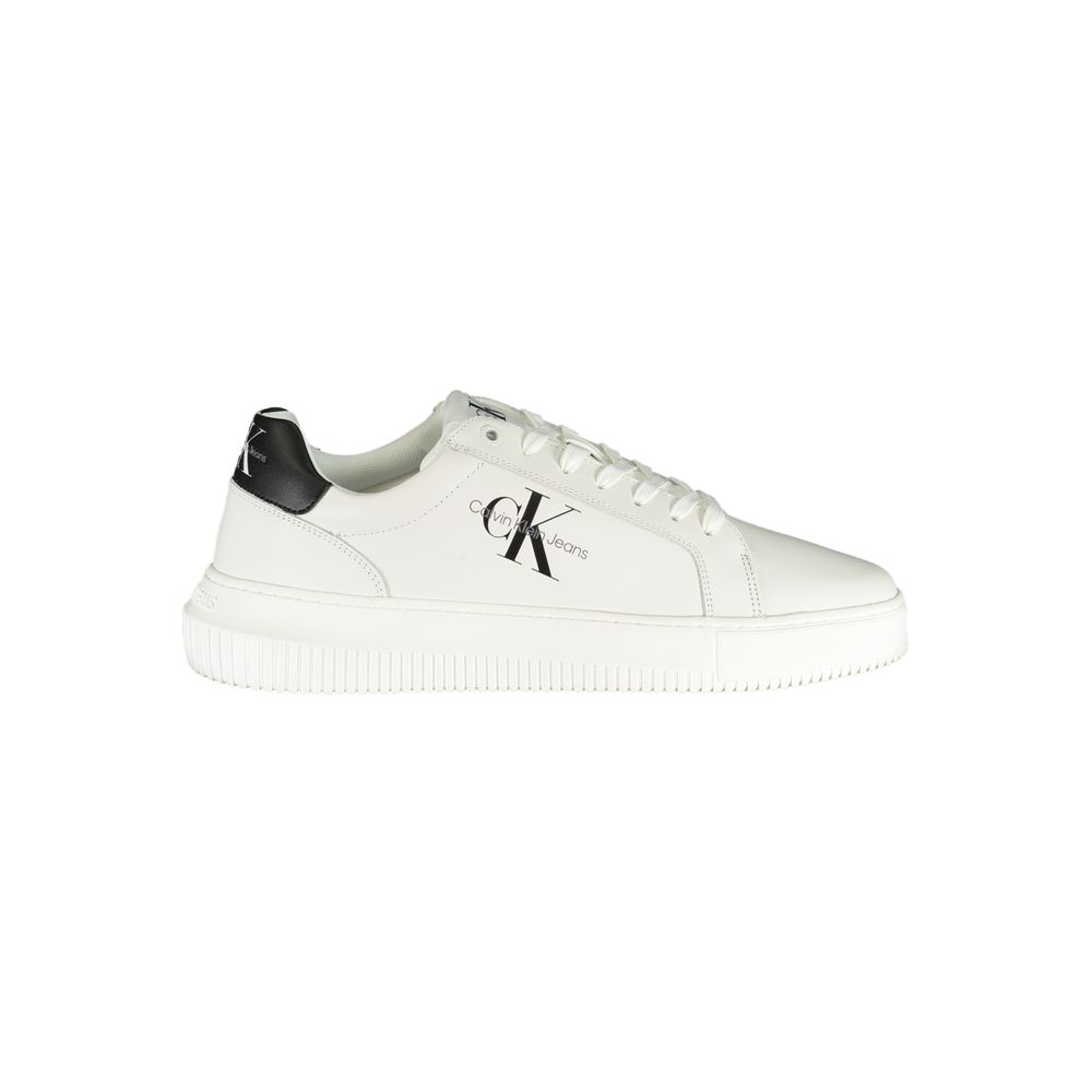 Calvin Klein Elegante weiße Schnürsneaker