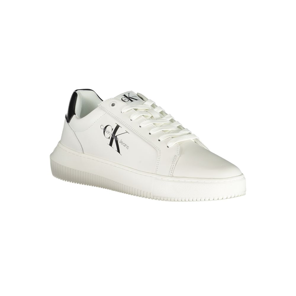 Calvin Klein Elegante weiße Schnürsneaker