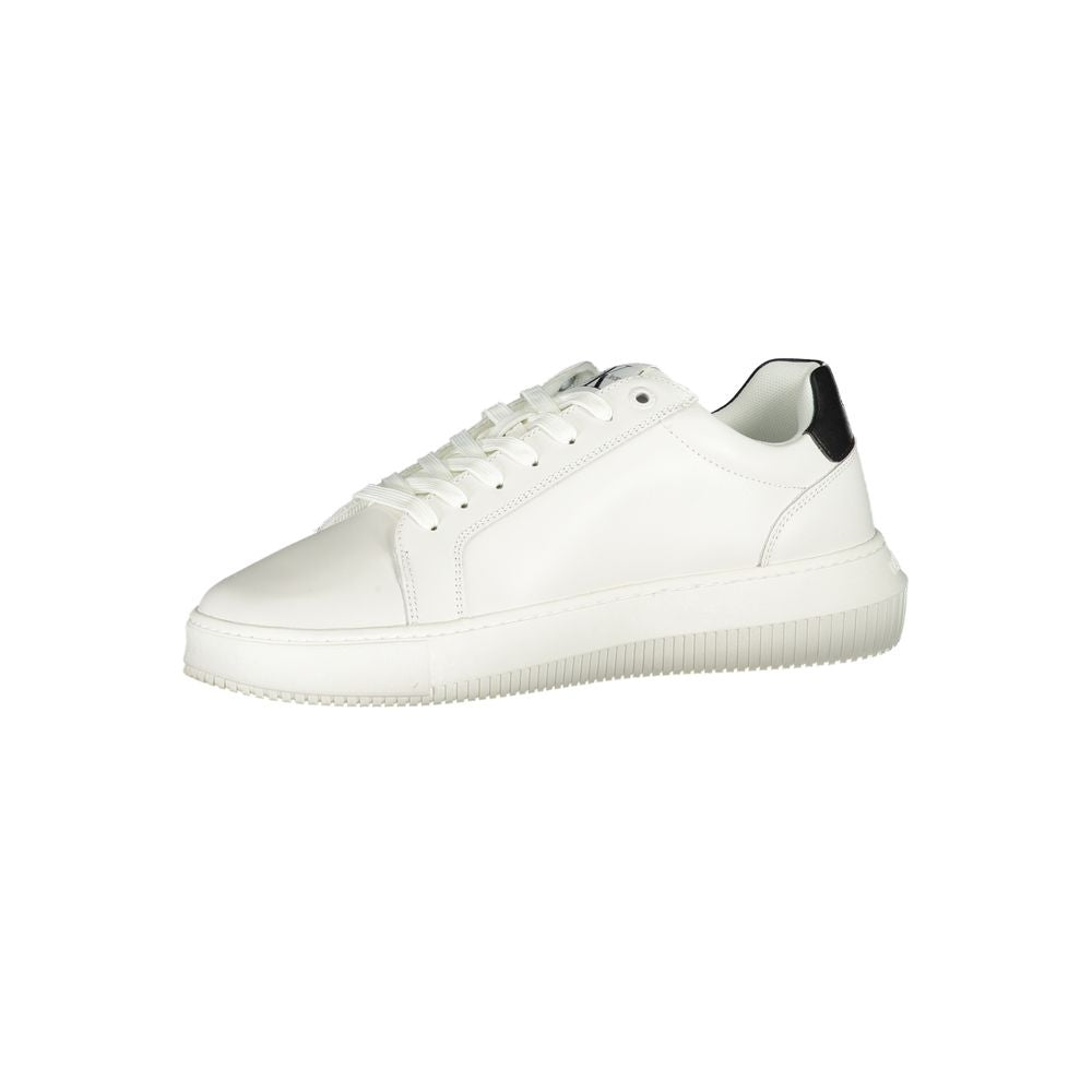 Calvin Klein Elegante weiße Schnürsneaker