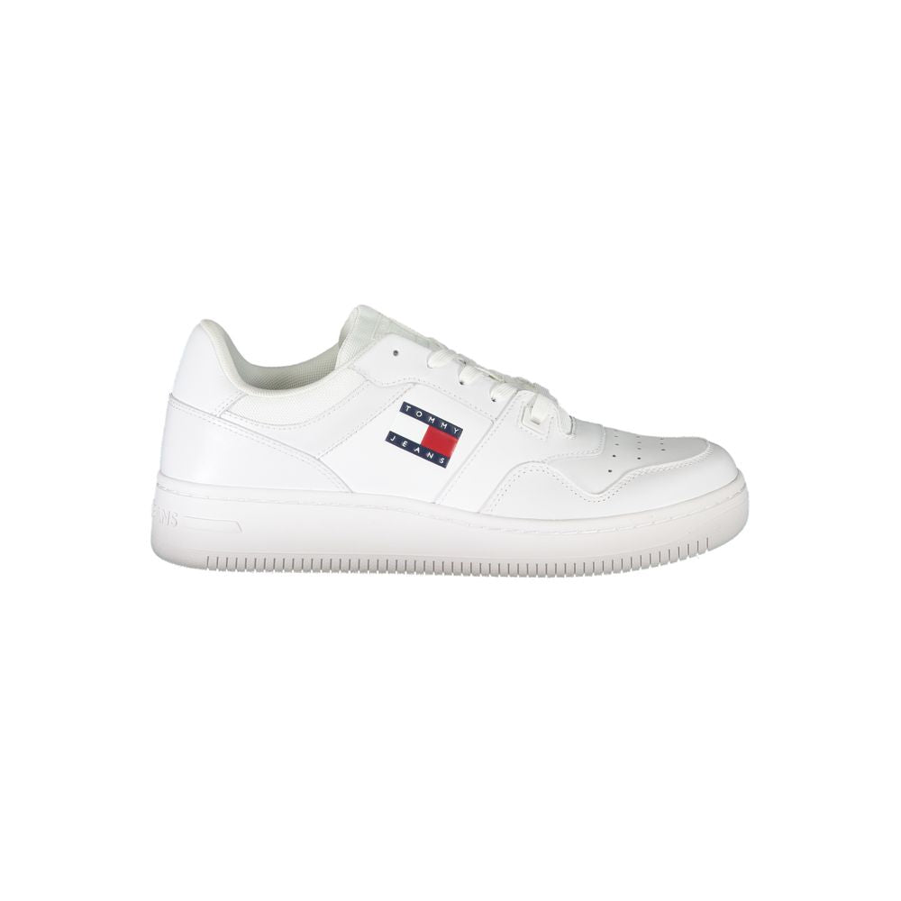 Baskets Tommy Hilfiger en cuir blanc pour homme