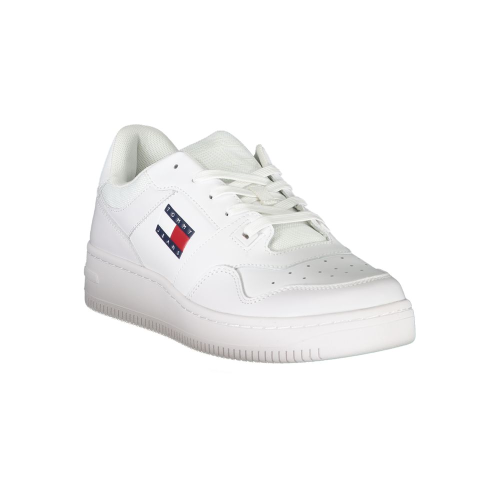 Baskets Tommy Hilfiger en cuir blanc pour homme