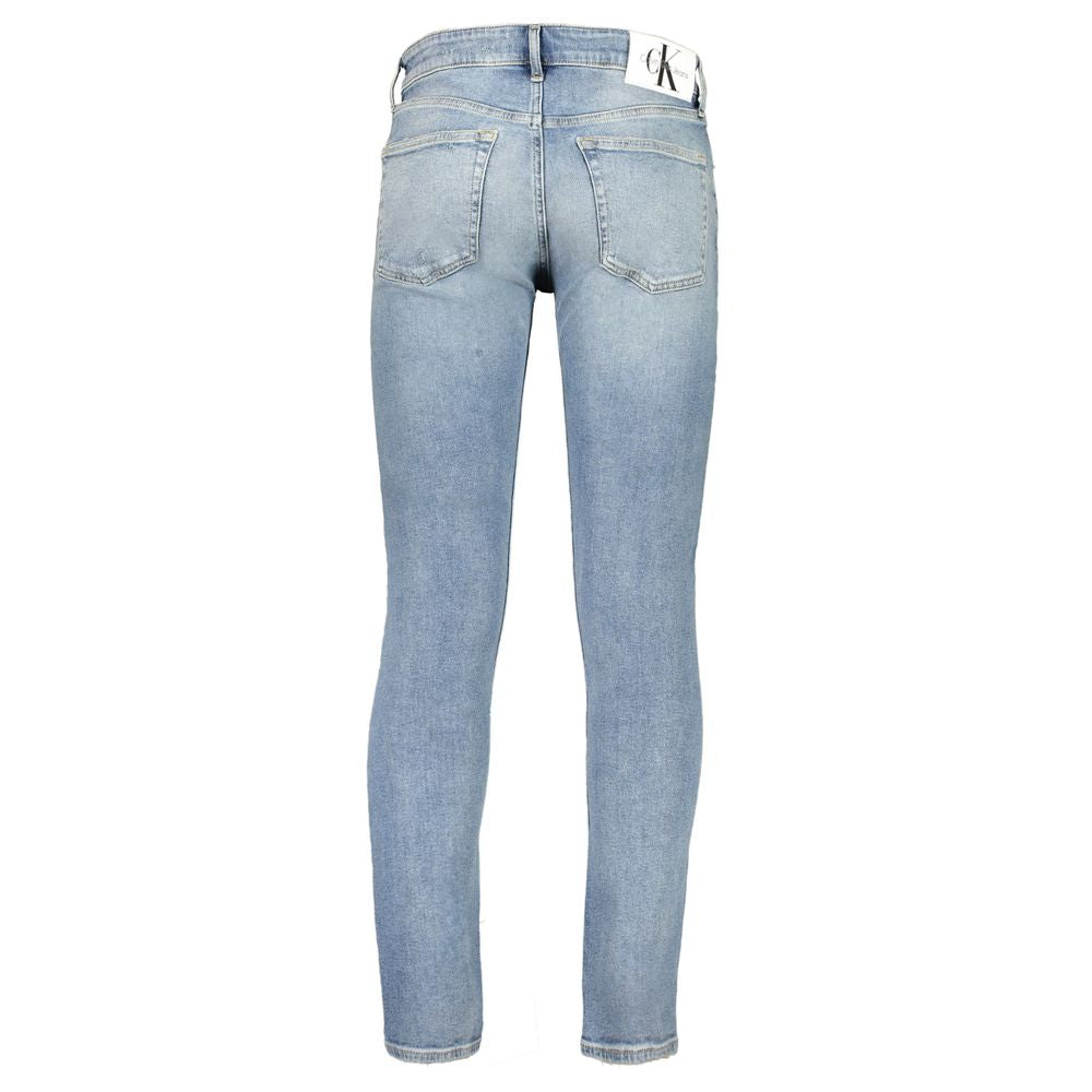 Jean Calvin Klein bleu en coton pour homme