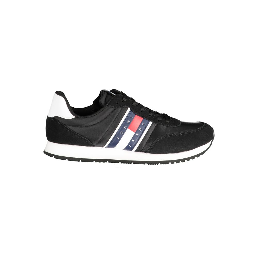 Tommy Hilfiger Sneaker aus schwarzem Polyester