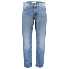 Calvin Klein Blue Cotton Men Jeans