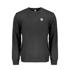 North Sails Black Cotton Men Sweater
