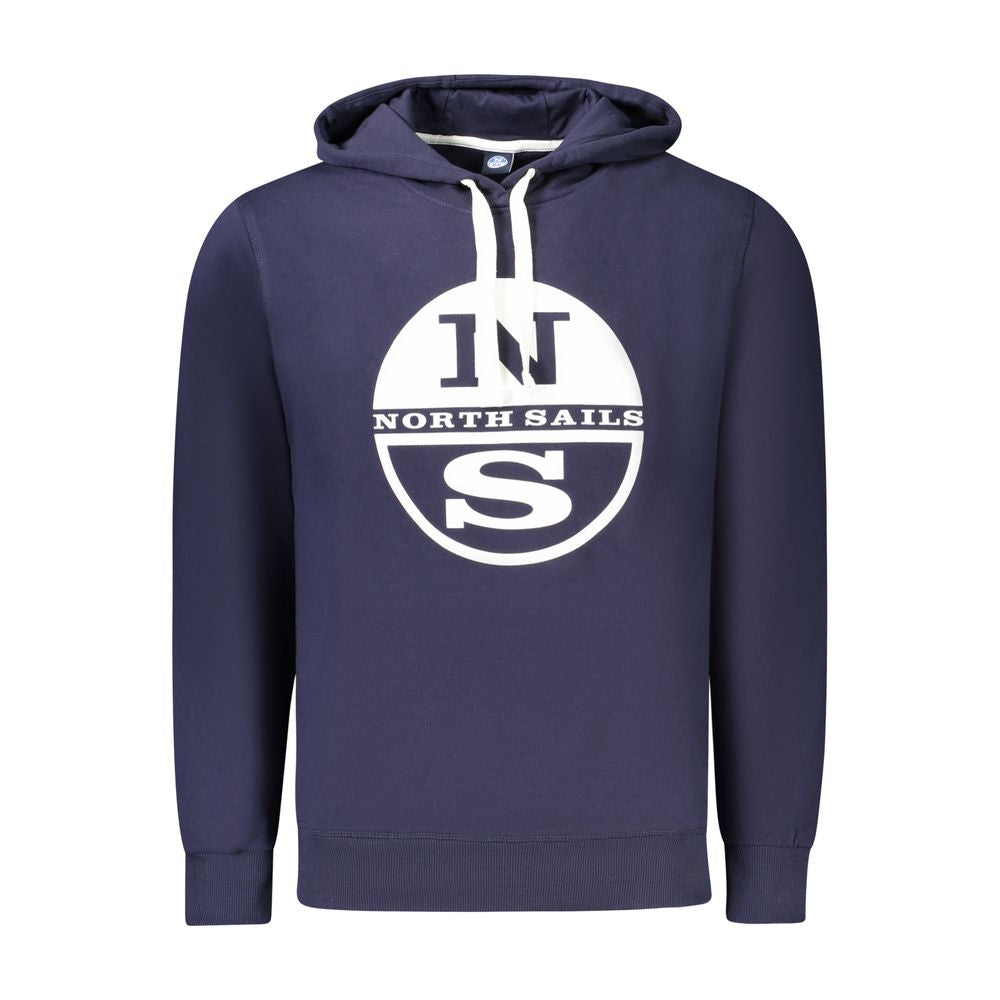 North Sails Herrenpullover aus blauer Baumwolle