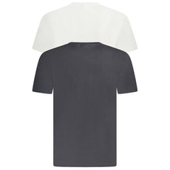 Fila Weißes Baumwoll-T-Shirt für Herren