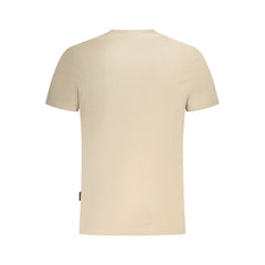 Napapijri T-shirt homme en coton beige