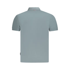 Napapijri Brown Cotton Men Polo Shirt