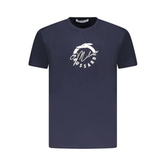 T-shirt homme Trussardi bleu en coton