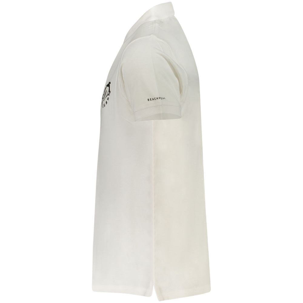 Polo homme Trussardi en coton blanc