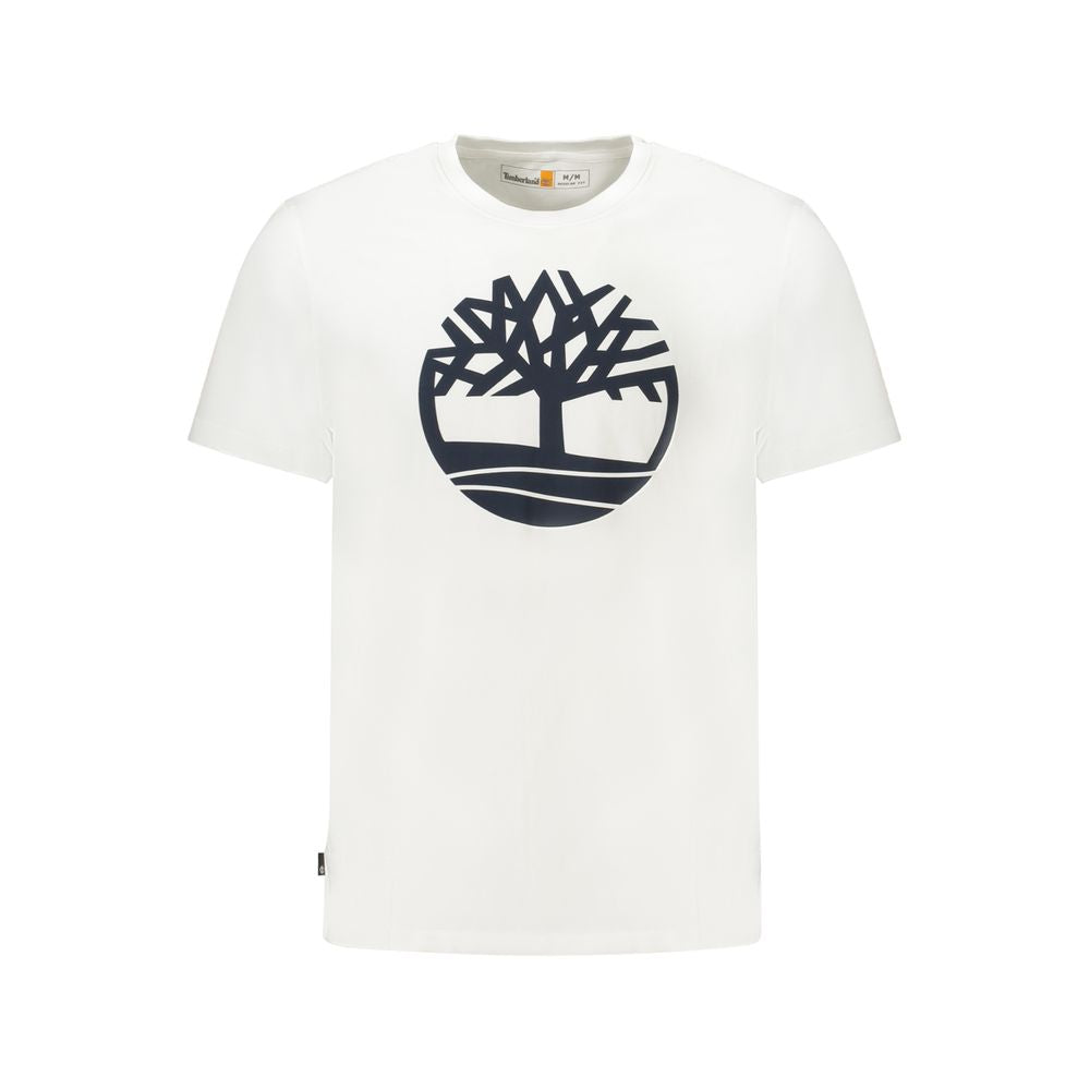 Timberland Weißes Baumwoll-T-Shirt für Herren