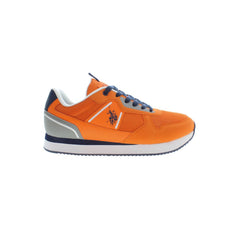 Baskets homme US POLO ASSN. orange en polyester