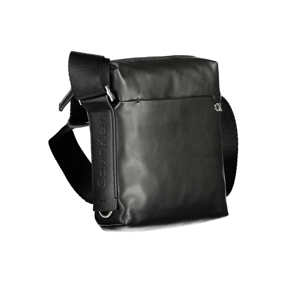 Sac bandoulière Calvin Klein noir en polyester pour homme