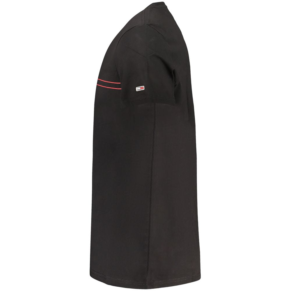 T-shirt Tommy Hilfiger en coton noir pour homme