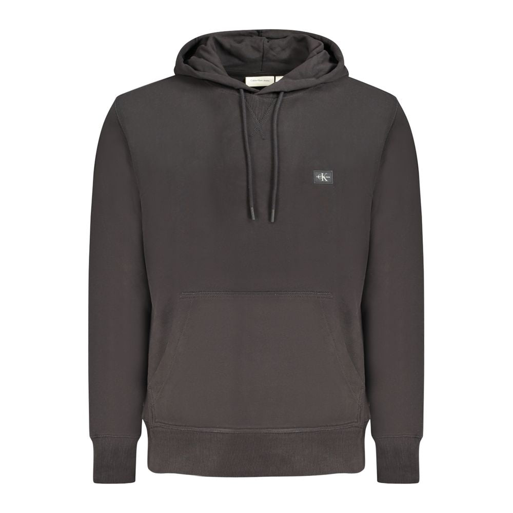 Pull Calvin Klein noir en coton pour homme