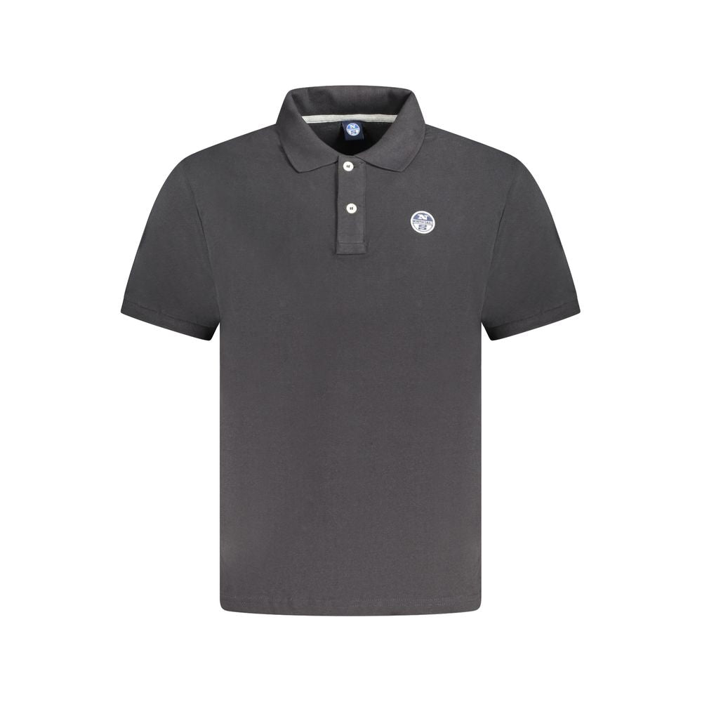 Schwarzes Baumwoll-Poloshirt von North Sails für Herren