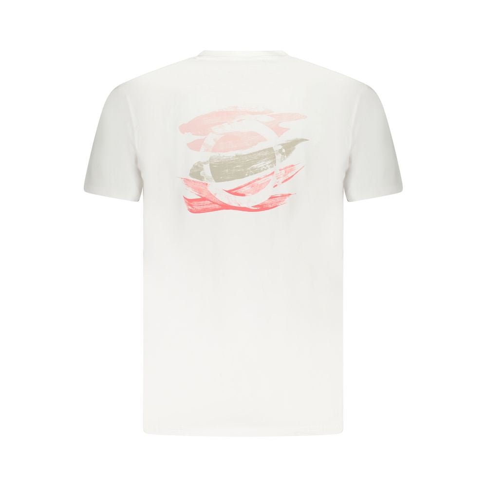 T-shirt homme en coton blanc Trussardi