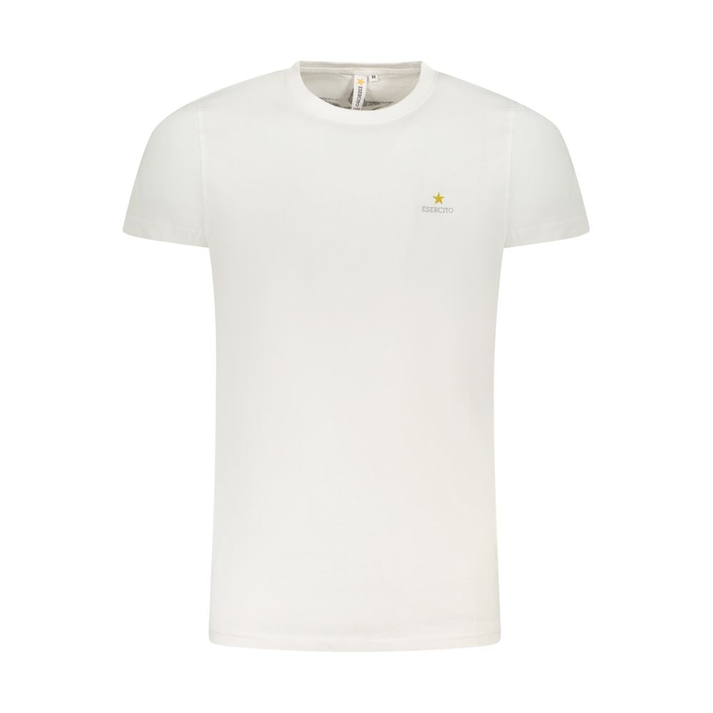 T-shirt en coton blanc Esercito 1659