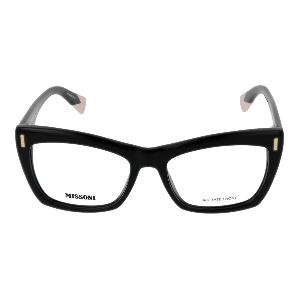 Monture de lunettes Missoni noire pour femme