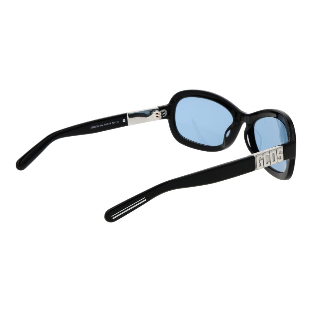 GCDS Schwarze Unisex-Sonnenbrille