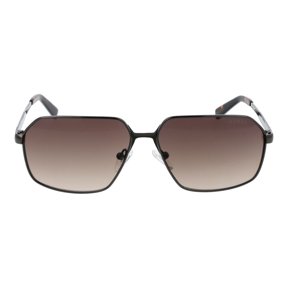 Lunettes de soleil Guess grises pour hommes