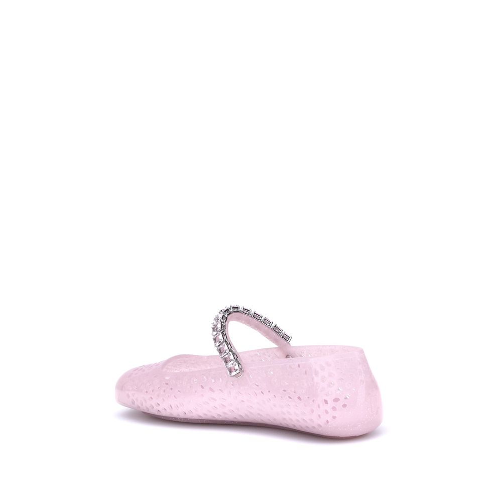 Ballerines en gelée Jimmy Choo