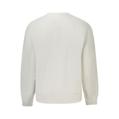 Calvin Klein White Cotton Men Sweater
