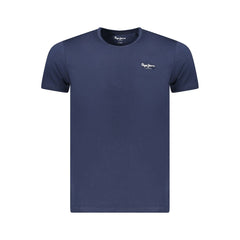 Pepe Jeans Blue Cotton Men T-Shirt