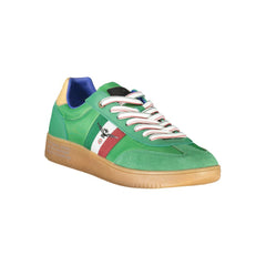 Esercito 1659 baskets en cuir vert pour hommes