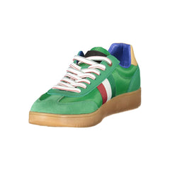 Esercito 1659 baskets en cuir vert pour hommes
